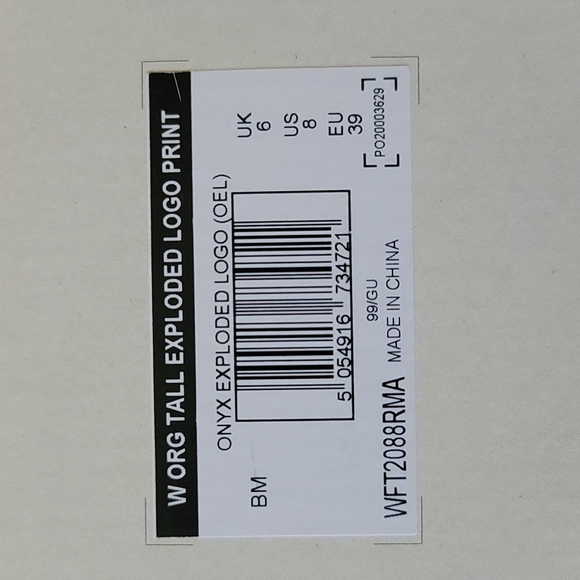 HUNTER Tall Exploded Logo Rain Boot Size 8 - Picture 11 of 11